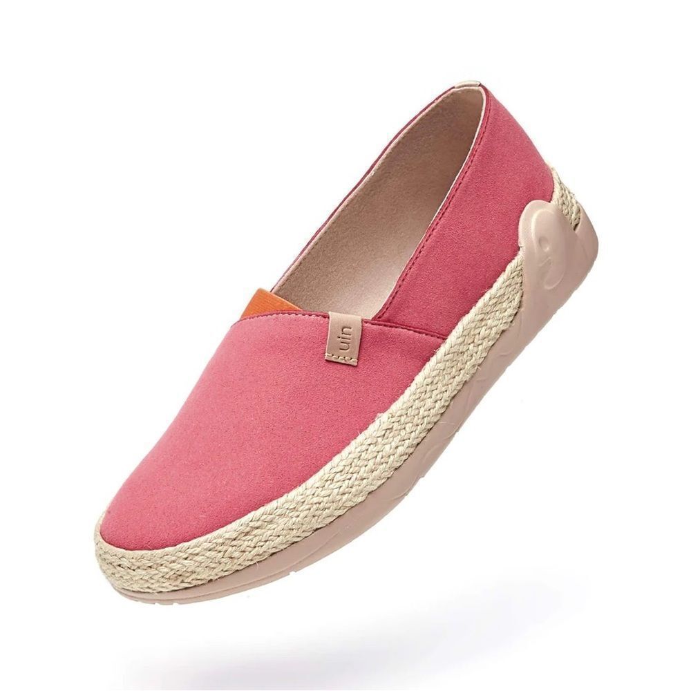 UIN Pink and Orange Espadrilles for Women - Picture 6 of 8